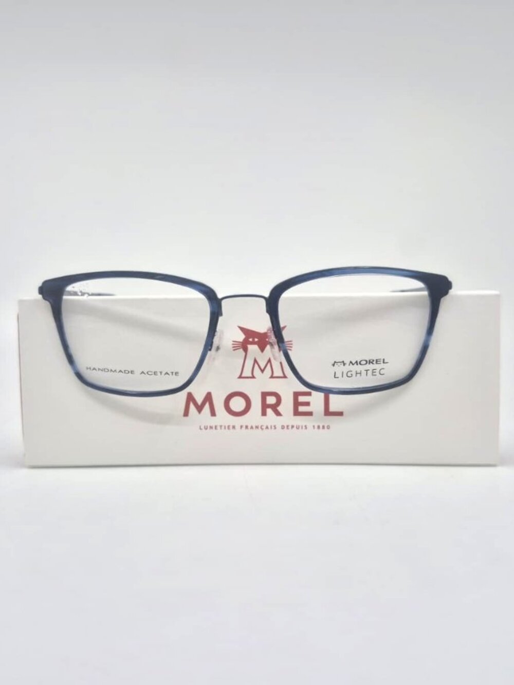MOREL Lightec 30265L BB 22 54mm Blue New Eyeglasses Made in France